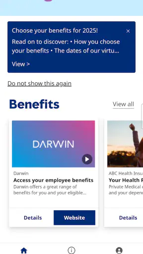 Benefits You screenshot