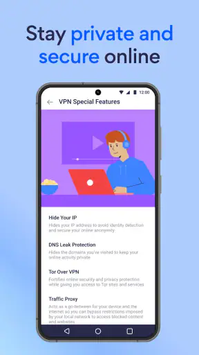 Betternet: Secure VPN Hotspot screenshot