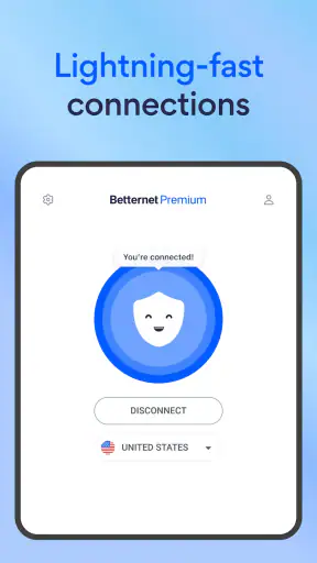 Betternet: Secure VPN Hotspot screenshot