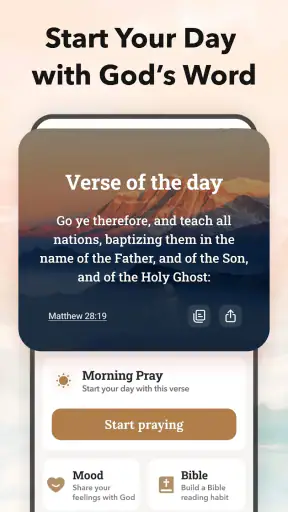 Bible Audio - KJV Daily Verse screenshot