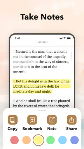 Bible Audio - KJV Daily Verse screenshot