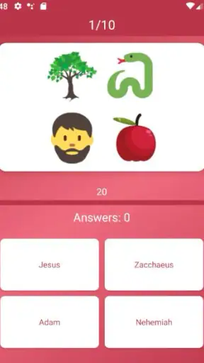 Bible Character Quiz screenshot