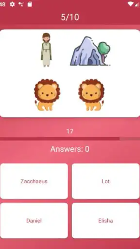 Bible Character Quiz screenshot