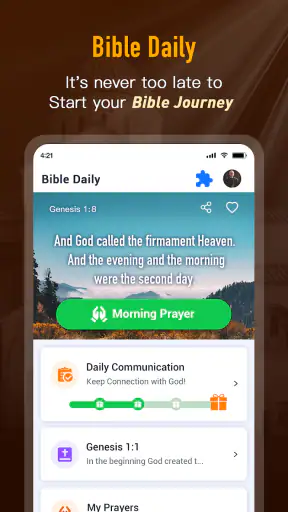 Bible Daily, KJV Bible + Audio screenshot