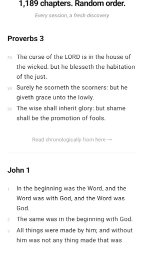 Bible Scroll (KJV) screenshot