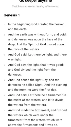Bible Scroll (KJV) screenshot