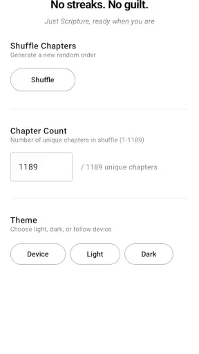 Bible Scroll (KJV) screenshot
