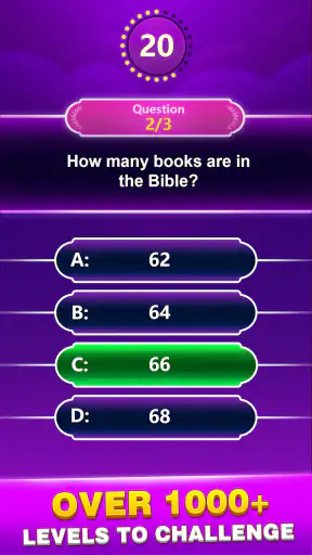 Bible Trivia - Word Quiz Game screenshot
