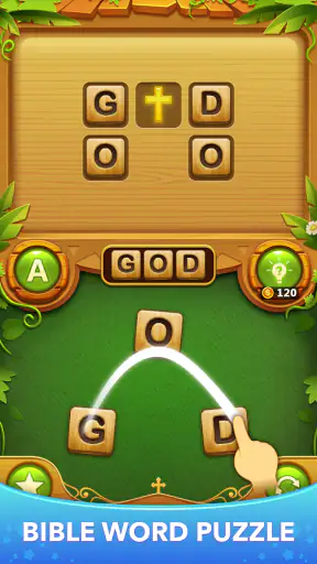 Bible Word Cross Puzzle screenshot