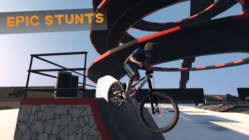 Bicycle Extreme Rider 3D screenshot