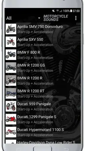 BIKE & MOTORCYCLE SOUNDS screenshot