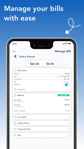BillOut - Bill Reminder screenshot