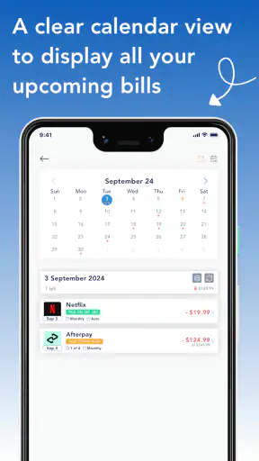 BillOut - Bill Reminder screenshot
