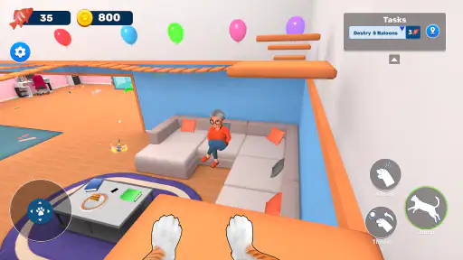 Biro ng Pusa sa Lola 3D screenshot