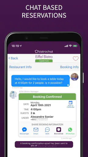 Bistrochat screenshot