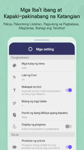 BitBibliya (lock ng screen) screenshot