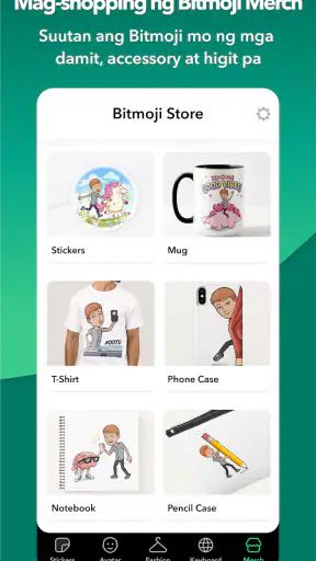 Bitmoji screenshot