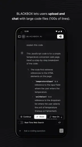 BLACKBOX.AI screenshot
