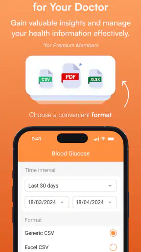 Blood Sugar Diary for Diabetes screenshot