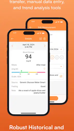 Blood Sugar Diary for Diabetes screenshot