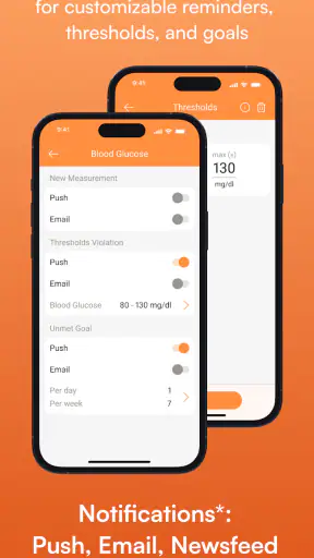 Blood Sugar Diary for Diabetes screenshot