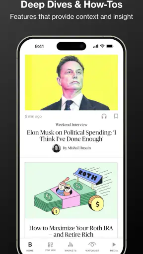Bloomberg: Finance Market News screenshot