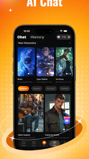 Blushy-Face Swap,AI Tool&Talk screenshot