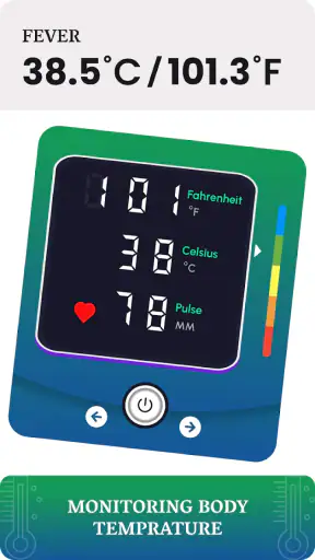 Body Temperature Fever Tracker screenshot