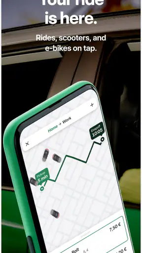 Bolt: Request a Ride screenshot