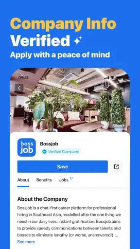 bossjob: Chat & Job Search screenshot