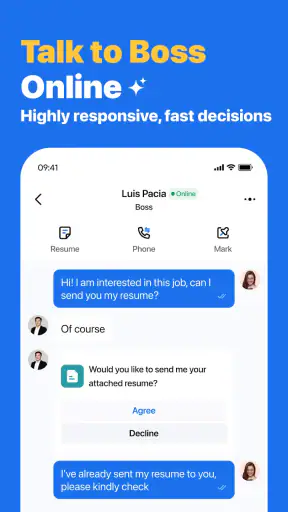 bossjob: Chat & Job Search screenshot