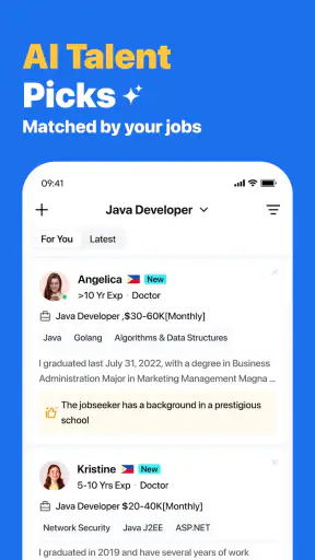 bossjob: Chat & Job Search screenshot