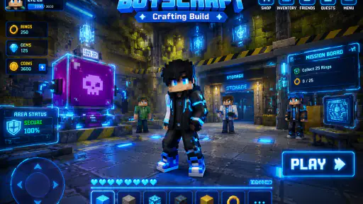 BOYSCRAFT : Crafting Build screenshot