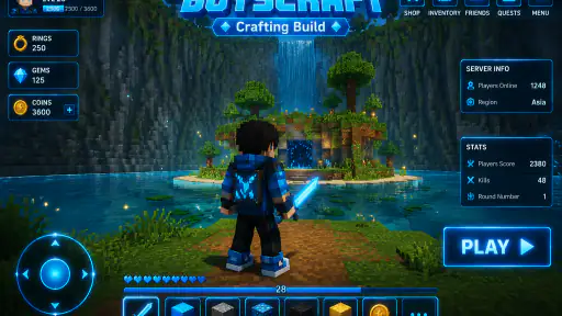 BOYSCRAFT : Crafting Build screenshot
