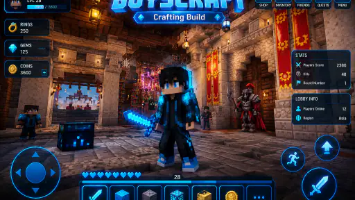 BOYSCRAFT : Crafting Build screenshot