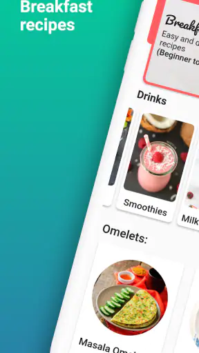 Breakfast Recipes offline screenshot
