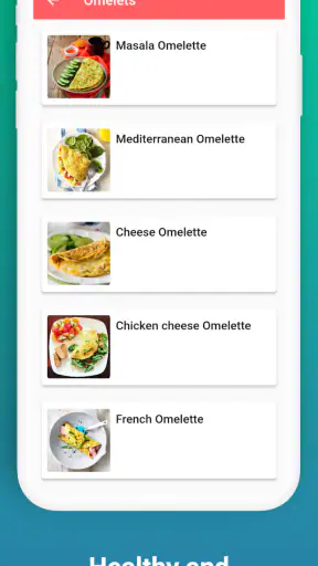 Breakfast Recipes offline screenshot