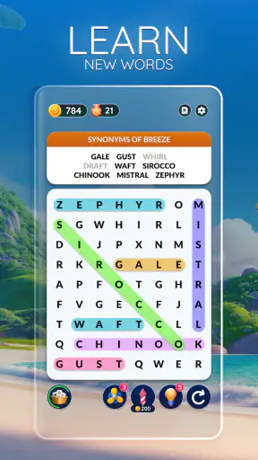 Breezy Word Search screenshot