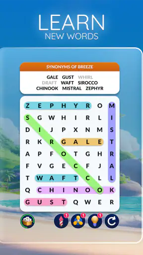 Breezy Word Search screenshot