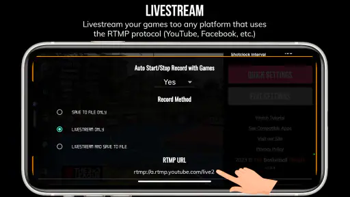 BT Basketball Camera screenshot