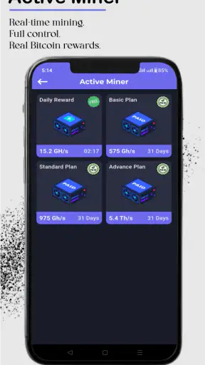 BTC Cloud Mining(Crypto Miner) screenshot