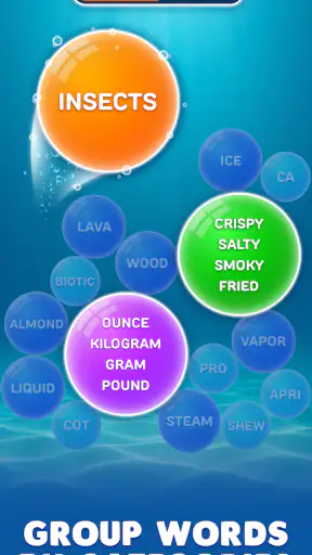 Bubble Word Jam screenshot