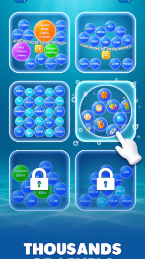 Bubble Word Jam screenshot