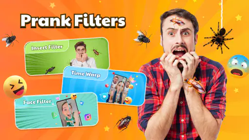 Bug Filter: Funny Prank App screenshot