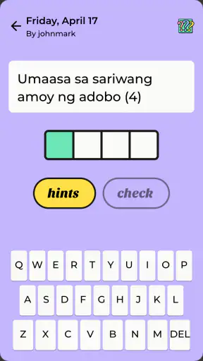 Bugtong Cryptic screenshot