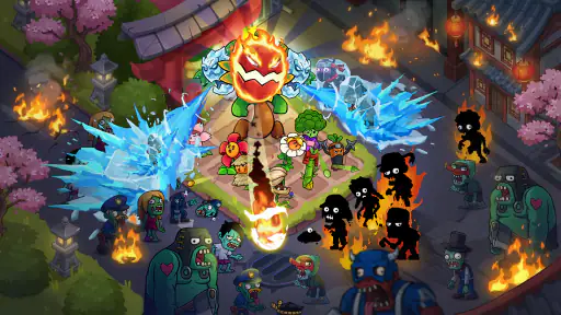 Bulaklak vs Zombie: Depensa screenshot