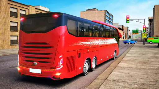 Bus Driving Simulator Bus game screenshot