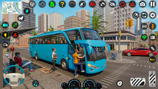 Bus Simulator - 3D Bus Games screenshot