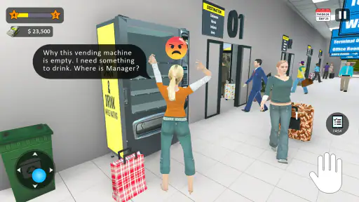 Bus Terminal Manager Simulator screenshot
