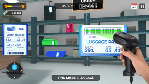 Bus Terminal Manager Simulator screenshot